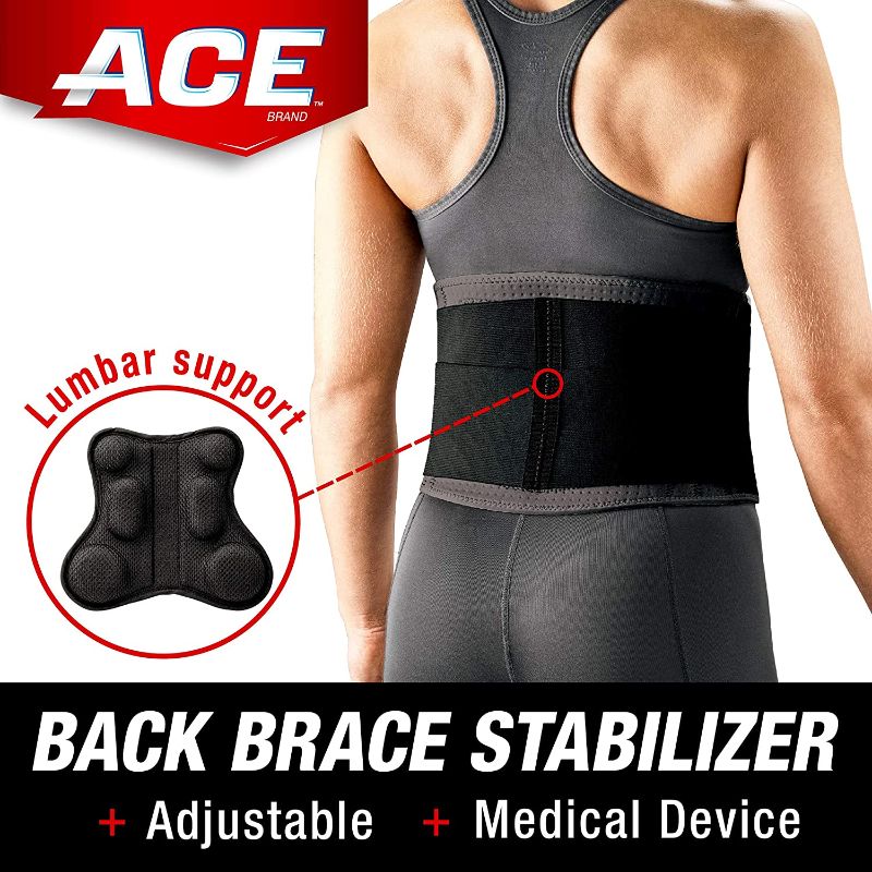 Photo 1 of ACE Deluxe Back Stabilizer, with Lumbar Support Doctor Developed, Adjustable, Helps with Herniated Discs and Sciatica