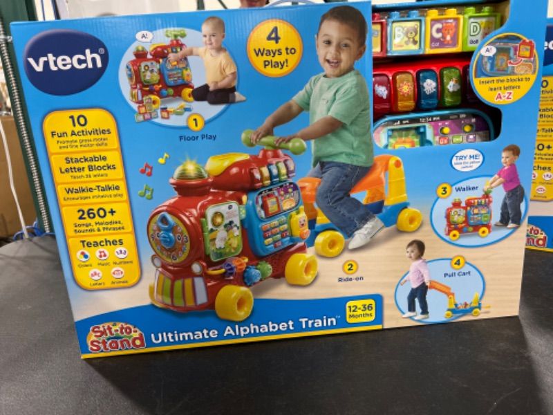 Photo 3 of VTech Sit-to-Stand Ultimate Alphabet Train