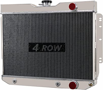 Photo 1 of 
Amazon.com
Primecooling 62MM 4 Row Core Aluminum Radiator for Chevrolet Bel Air/El Camino/Biscayne Impala