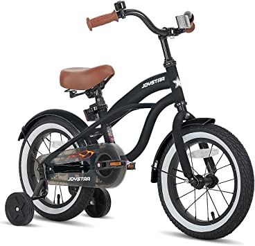 Photo 1 of JOYSTAR 12" 14" 16" Kids Cruiser Bike for Ages 2-7 Years Old Girls & Boys, Kids Bike with Training Wheels & Coaster Brake, Single Speed Cruiser Bicycles for Children