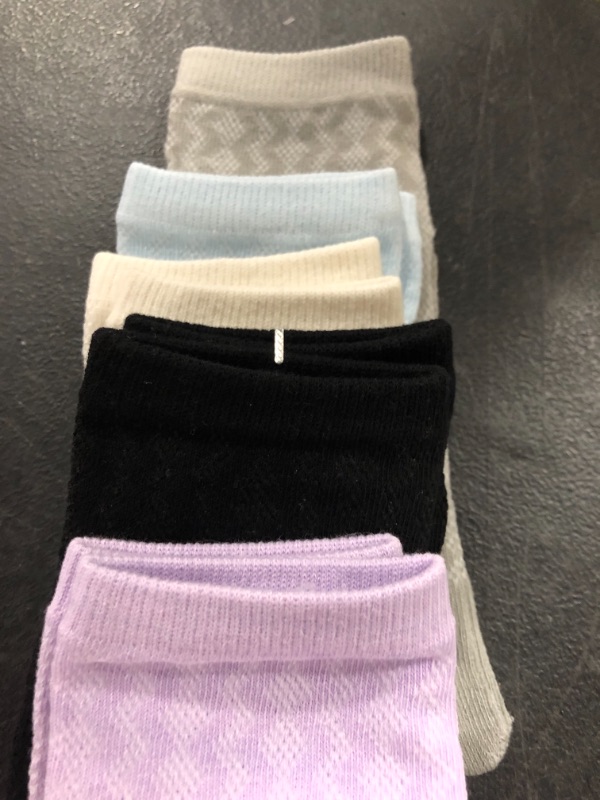 Photo 3 of Women's Toe Socks Five Finger Socks Athletic Running 5 Pack Assorted colors see picture for colors