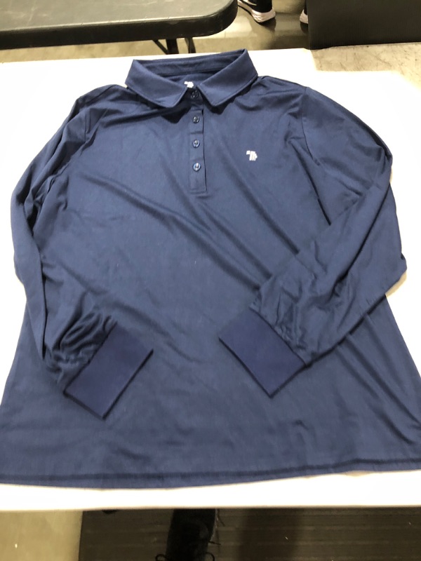 Photo 1 of 3XL Blue Long Sleeved Mans Shirt 