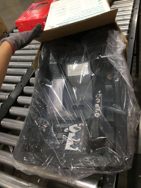 Photo 1 of Evenflo LiteMax Infant Car Seat Base, Easy to Install, Versatile and Convenient, Meets All Federal Safety Standards, Durable Construction, Compatible with All LiteMax Infant Car Seats, Black
