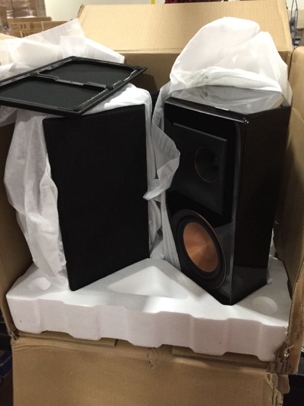 Photo 2 of Klipsch RP-502S Surround Sound Speakers (Pair) (Piano Black)
