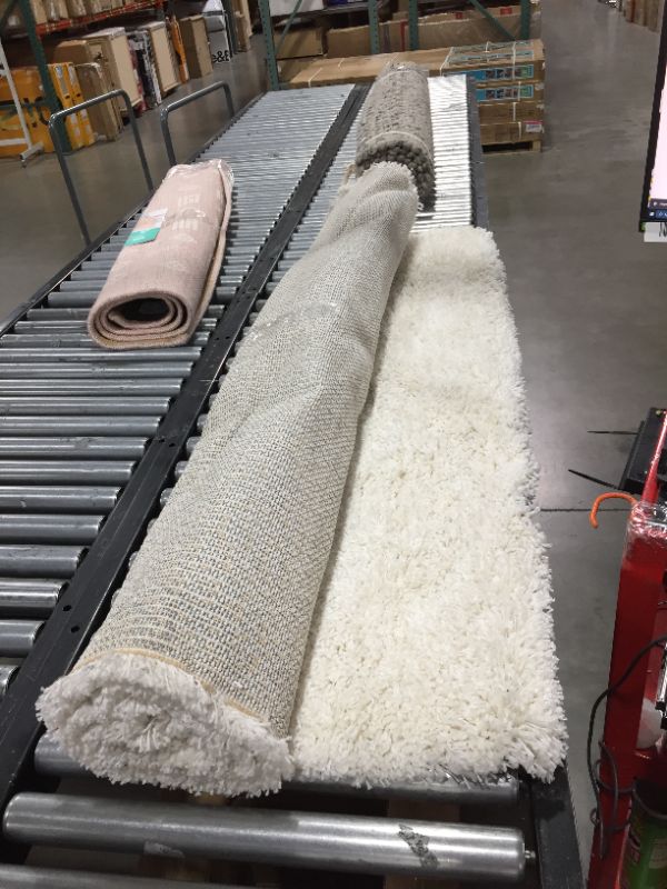 Photo 2 of 5'1"x6'9" Solid Eyelash Woven Shag Rug - Project 62™ CREAM COLOR STOCK PHOTO FOR REFERENCE 
