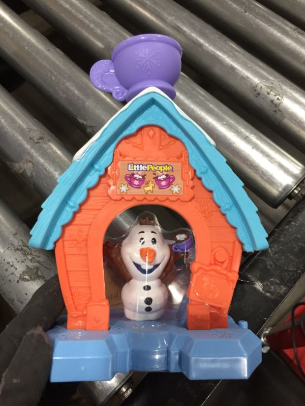 Photo 2 of Disney Frozen Olaf’s Cocoa Cafe Playset by Little People
