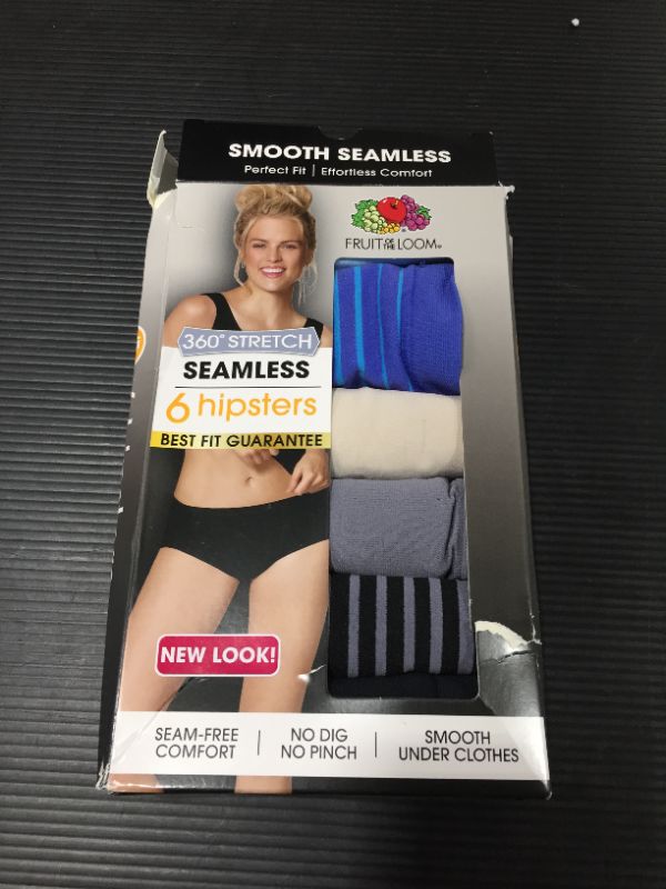 Photo 1 of Fruit of the Loom Women S Seamless Hipster Underwear 6 Pack
SIZE 5