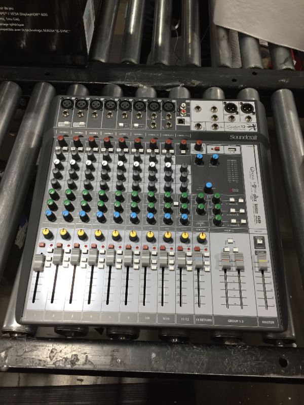 Photo 3 of Soundcraft Signature 12MTK Analog 12-Channel Multi-track Mixer with Onboard Lexicon Effects
