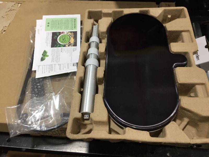 Photo 3 of AeroGarden Bounty Elite - Indoor Garden with LED Grow Light, WiFi and Alexa Compatible, Platinum Stainless
SELLING FOR PARTS 