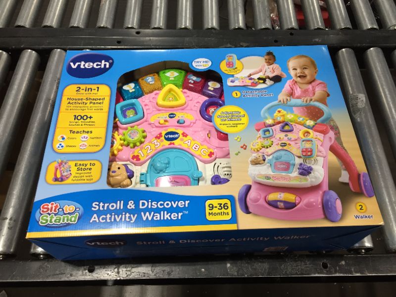 Photo 2 of VTech Stroll and Discover Activity Walker - Pink
