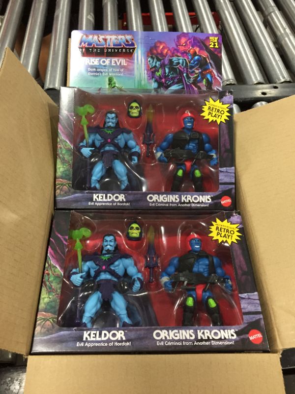Photo 1 of 4 pack Masters of the Universe Origins Rise of Evil 2pk (Target Exclusive)