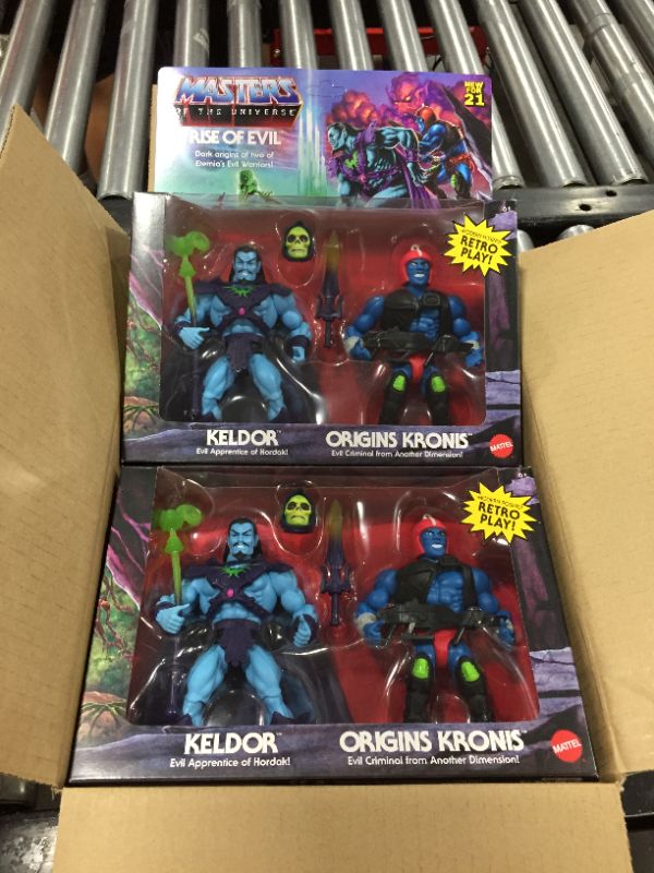 Photo 2 of 4 pack Masters of the Universe Origins Rise of Evil 2pk (Target Exclusive)