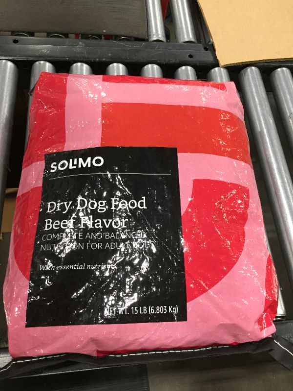 Photo 2 of Amazon Brand - Solimo Basic Dry Dog Food with Grains (Beef Flavor)
EXPIRED 08/2021