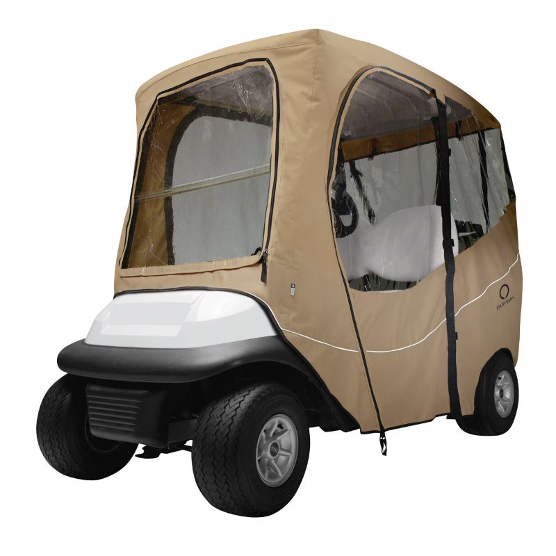 Photo 1 of Classic Accessories Fairway Short Roof 2-Person Deluxe Golf Cart Enclosure
