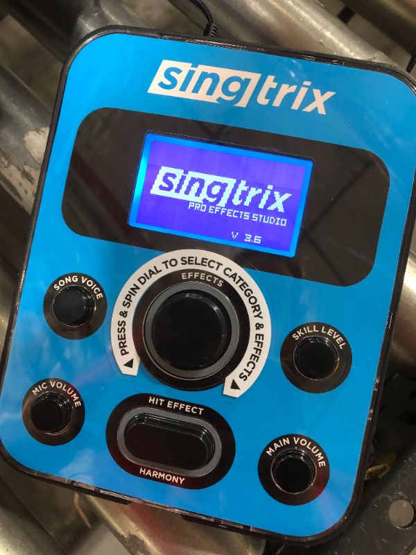 Photo 5 of Singtrix Portable Karaoke Machine, All-In-One Karaoke System, 350+Voice Effects & Autotuning, PA Speaker, Party Bundle, Karaoke Microphone