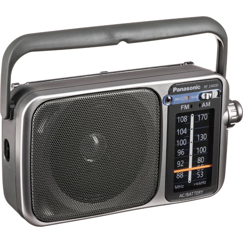 Photo 1 of Digital Village Panasonic RF-2400D / RF-2400 Portable FM/AM Radio with AFC Tuner