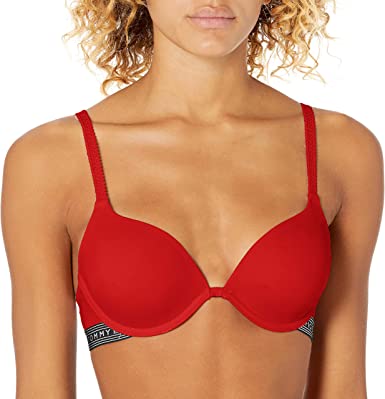 Photo 1 of Tommy Hilfiger Women's Micro Push up Bra with Lace Straps 36B
