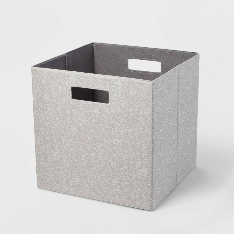 Photo 1 of 13" x 13" Fabric Bin - Brightroom™ - SET OF 2

