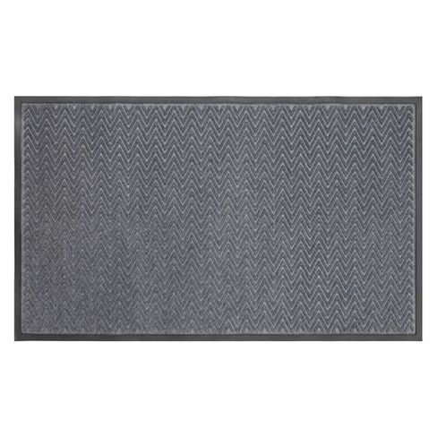 Photo 1 of 3'x5' Gateway Utility Doormat Charcoal - Mohawk