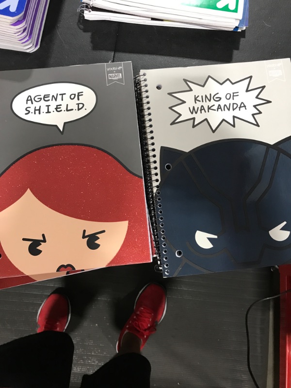 Photo 1 of 6 MARVEL SPIRAL NOTEBOOKS