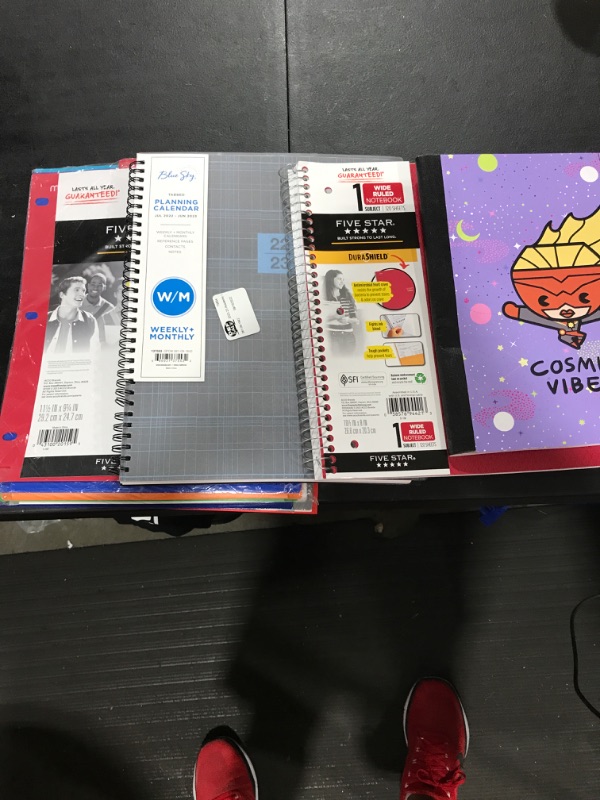 Photo 1 of NOTEBOOKS AND FOLDERS