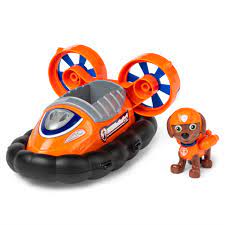 Photo 1 of PAW Patrol, Zuma's Hovercraft Vehicle with Collectible Figure, for Kids Aged 3 and up
