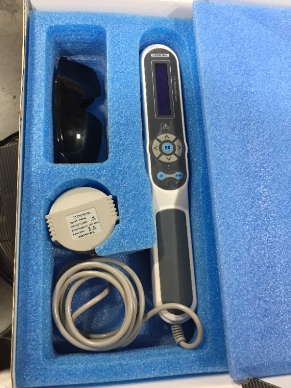 Photo 2 of 311nm Narrowand UV Phtotherapy Light Laamp with LCD Digital Timer Control
