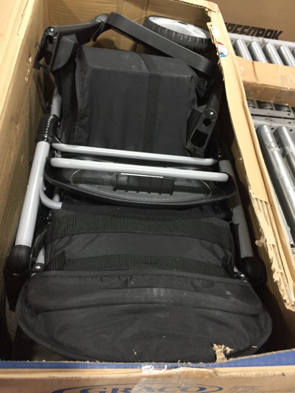 Photo 2 of Graco DuoGlider Double Stroller | Lightweight Double Stroller with Tandem Seating, Glacier
