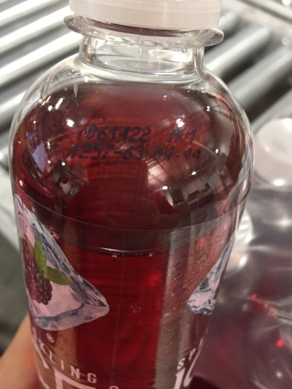 Photo 1 of Sparkling ICE, Black Raspberry Sparkling Water, Zero Sugar Flavored Water, with Vitamins and Antioxidants, Low Calorie Beverage, 17 fl oz Bottles (Pack of 12)
