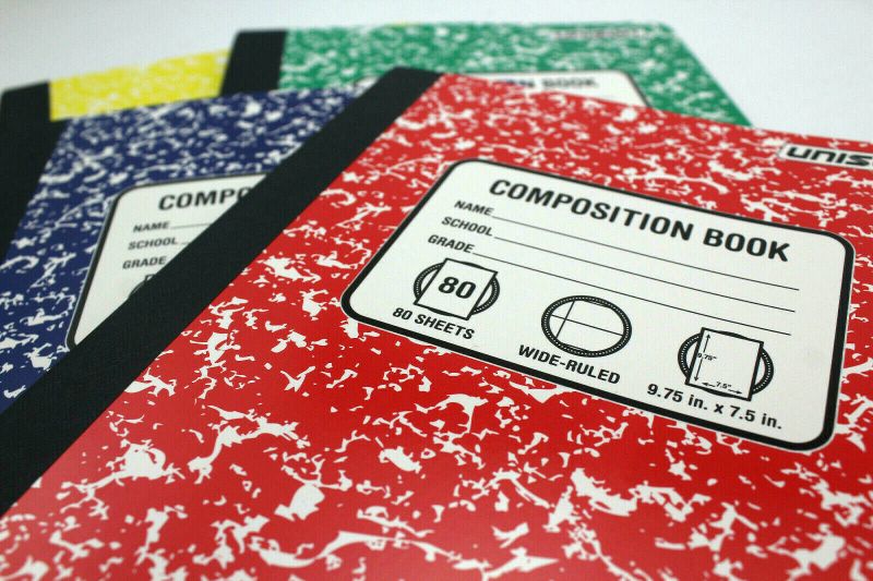 Photo 1 of Unison Composition Notebook 20 pack - Wide Ruled - 9.75" X 7.5" - 80 Pages - NEW
