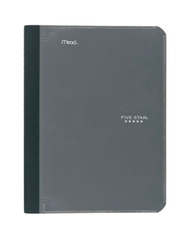 Photo 1 of 4 pack of Five Star Customizable Cover Wide Ruled Composition Notebook (Colors May Vary)