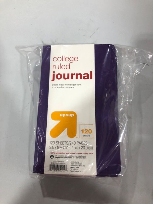 Photo 1 of 2 pack of College Ruled Journal - up & up™
