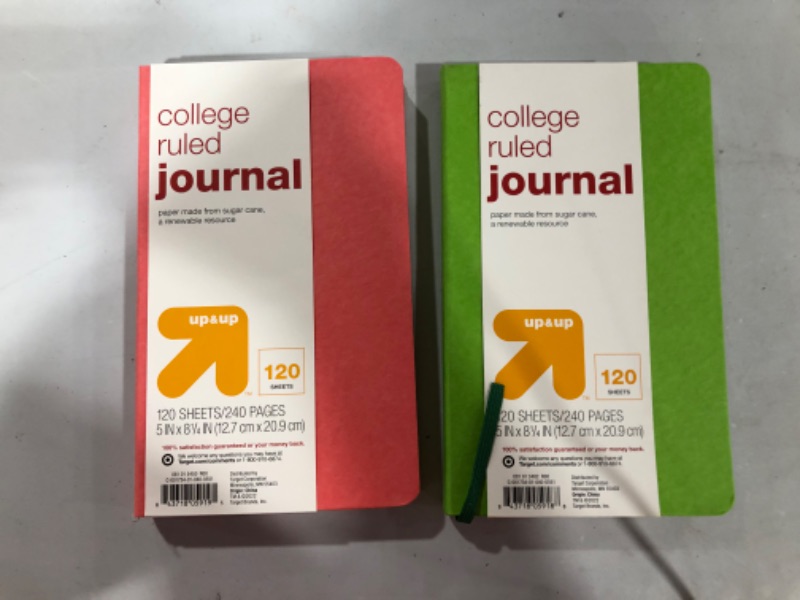 Photo 1 of 2 pack of College Ruled Journal - up & up™

