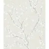Photo 1 of YORK WALLCOVERINGS Pearl Cherry Blossom Peel and Stick Wallpaper (Covers 28.18 sq. ft.). 
