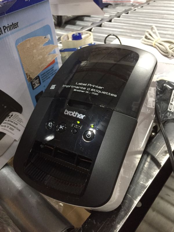 Photo 2 of Brother QL-700 High-speed, Professional Label Printer
