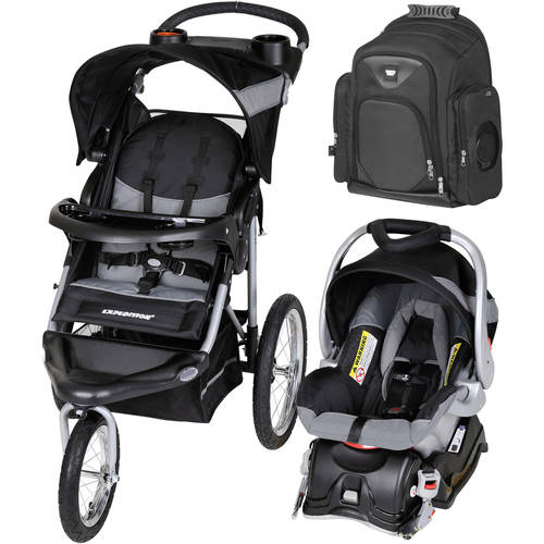 Photo 1 of Baby Trend Expedition Travel System Stroller Millennium White