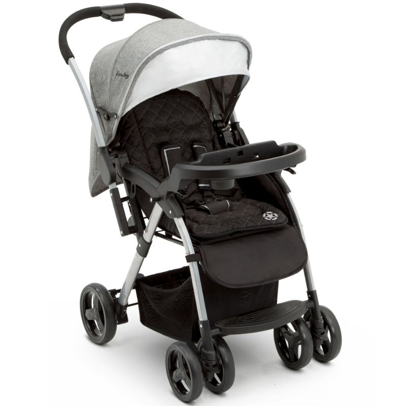 Photo 1 of Jeep by Delta Children Unlimited Reversible Handle Stroller - Gray Tweed