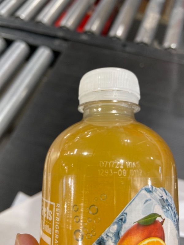 Photo 3 of Sparkling Ice, Orange Mango Sparkling Water, Zero Sugar Flavored Water, with Vitamins and Antioxidants, Low Calorie Beverage, 17 fl oz Bottles (Pack //of 12) EXP DATE 7/17/22***