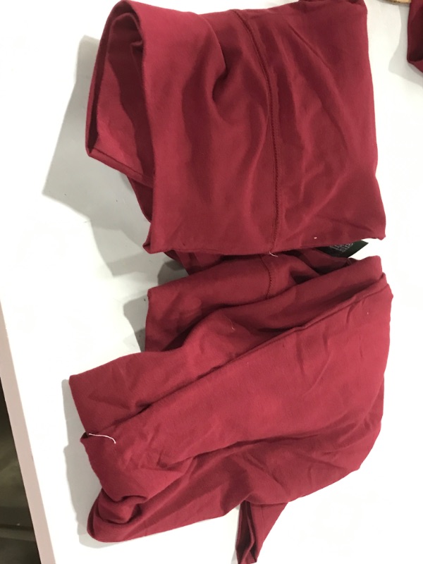 Photo 2 of 2 Pack  of Women's Burgundy Leggings (Size M) 