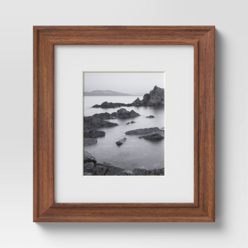 Photo 1 of 2 Pack 16" X 20" Matted to 11" X 14" Wood Wall Frame Midzone Woodgrain - Threshold™
 