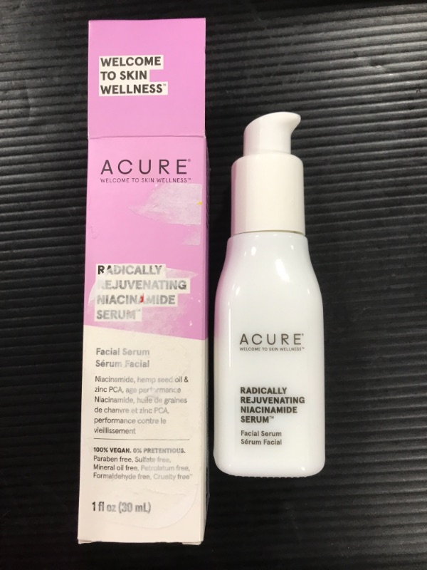 Photo 2 of Acure Radically Rejuvenating Niacinamide Serum - 1 fl oz