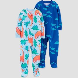 Photo 1 of Carter's Just One You® Baby Boys' 2pk Dinosaurs/Sharks Footed Pajama
Size: 5T