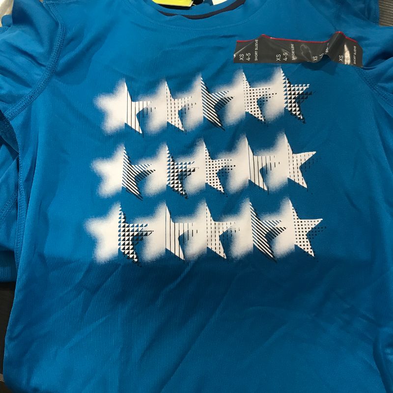 Photo 2 of Boys' Short Sleeve Stars Graphic T-Shirt - All in Motion™
SIZE XS PACKOF 2 