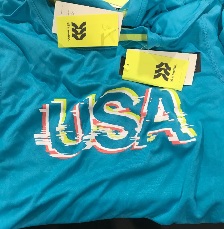 Photo 1 of Boys' Short Seeve 'USA' Graphic T-Shirt - a in Motion™
PACK OF 6 
4 SMALL AND 2 XS
