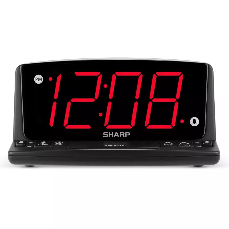 Photo 1 of Sharp LED Night Light Alarm Clock
