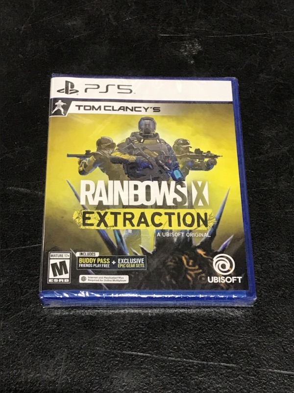 Photo 2 of Tom Clancy's Rainbow Six Extraction Limited Edition - PS5 Video Games