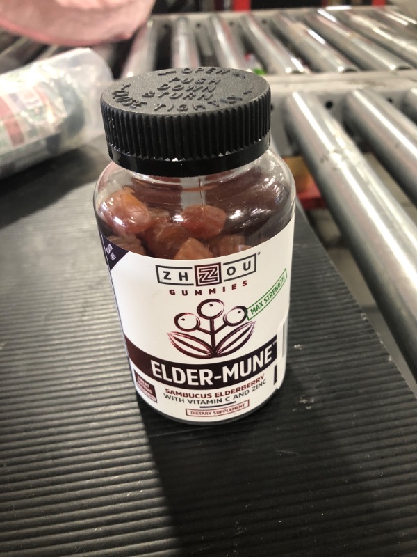 Photo 2 of Zhou Elder-Mune Elderberry Gummies 60 Vegan Gummies
