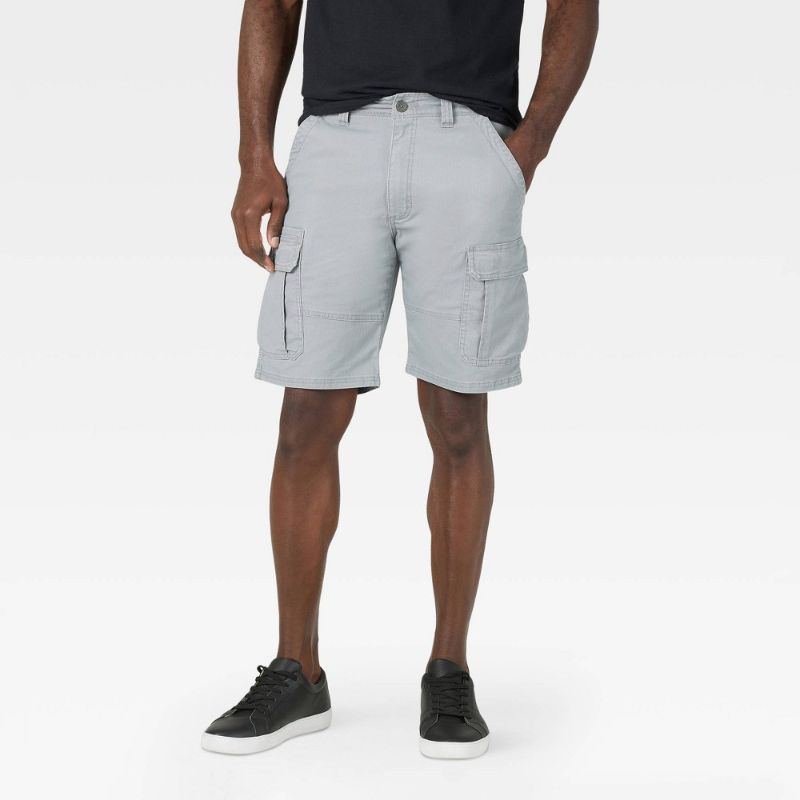 Photo 1 of [Size 40] Wrangler Men's 10" Relaxed Fit Flex Cargo Shorts -Grey
