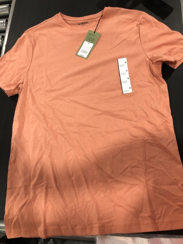 Photo 2 of [Size M] Men's Short Sleeve Perfect T-Shirt - Goodfellow & Co Apricot Orange M
