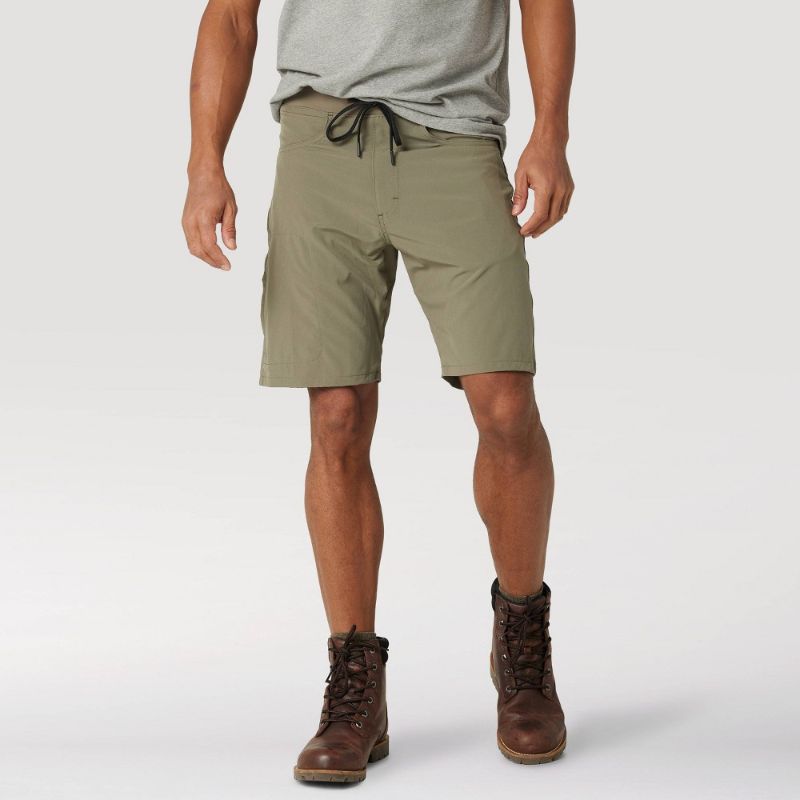 Photo 1 of [Size 38] Wrangler Men's 9" Relaxed Fit Pull-on Shorts -Green
